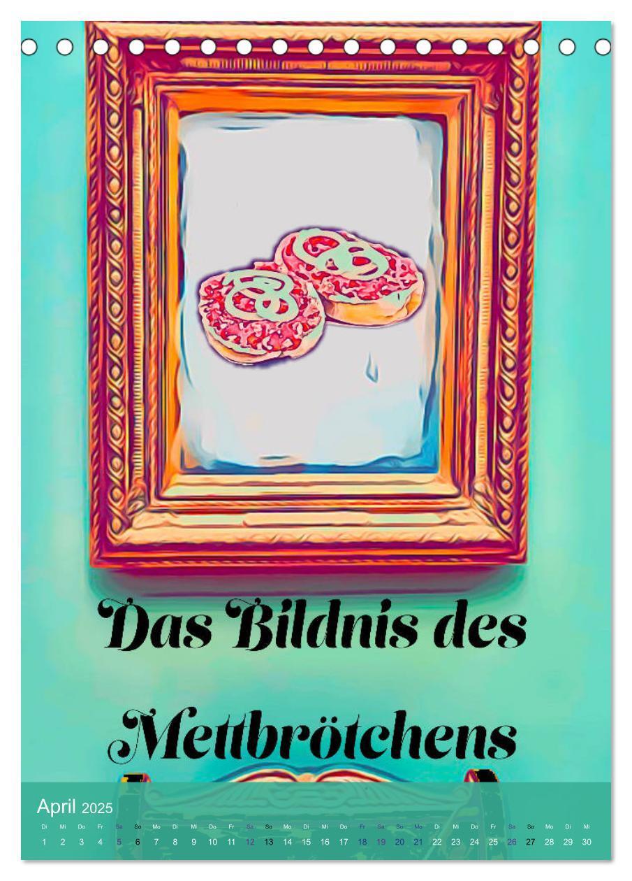 Bild: 9783435934393 | Mettbrötchen Träume - Mettkalender (Tischkalender 2025 DIN A5...