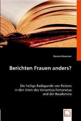 Cover: 9783836491396 | Berichten Frauen anders? | Renate Dissertori | Taschenbuch