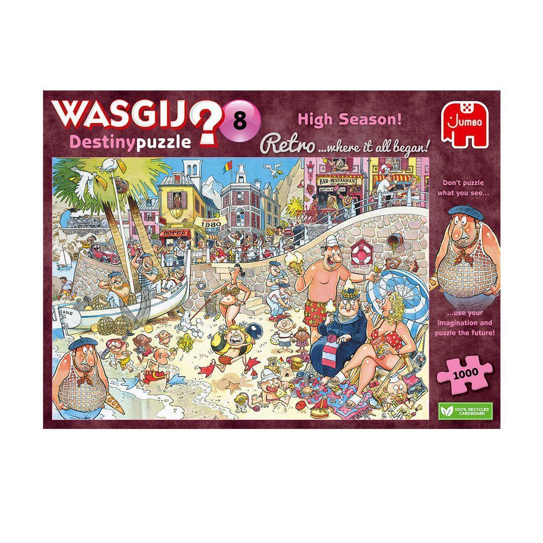 Cover: 8710126018514 | Wasgij Retro Destiny 8 - High Season! 1000 Teile | Spiel | Deutsch