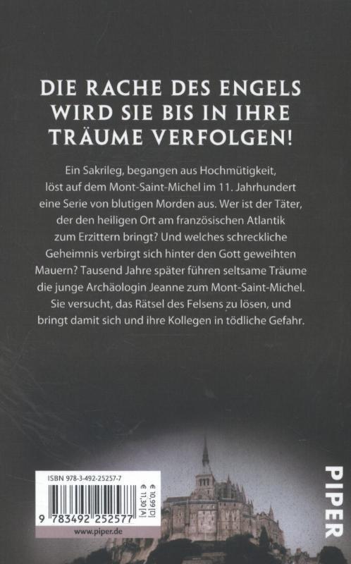 Rückseite: 9783492252577 | Der Fluch des Mont-Saint-Michel | Historischer Thriller | Taschenbuch