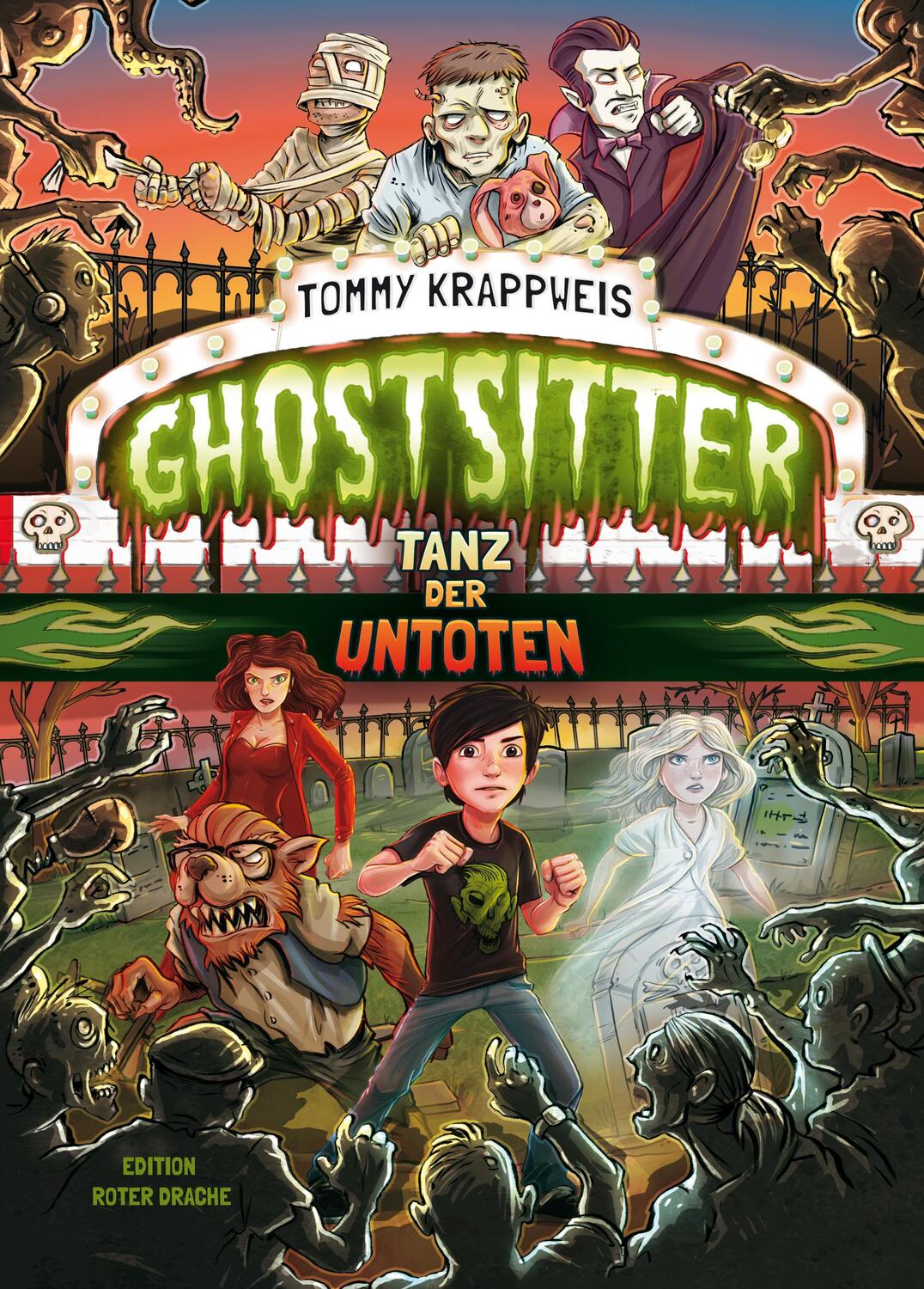 Cover: 9783946425878 | Ghostsitter | Tanz der Untoten | Tommy Krappweis | Buch | Deutsch