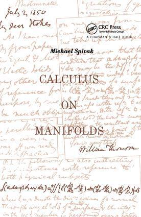 Cover: 9780805390216 | Calculus On Manifolds | Michael Spivak | Taschenbuch | Englisch