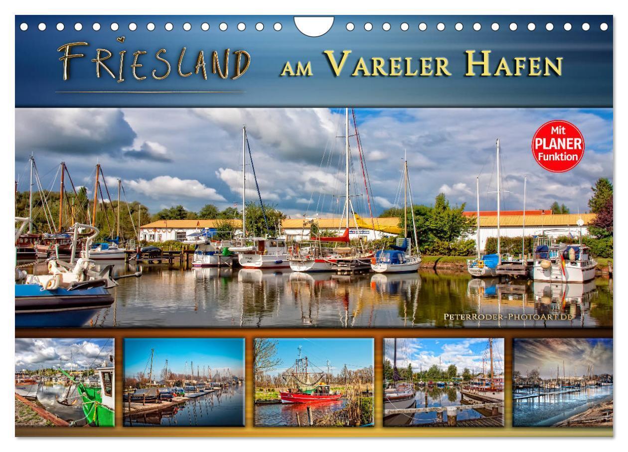Cover: 9783383580123 | Friesland - am Vareler Hafen (Wandkalender 2024 DIN A4 quer),...