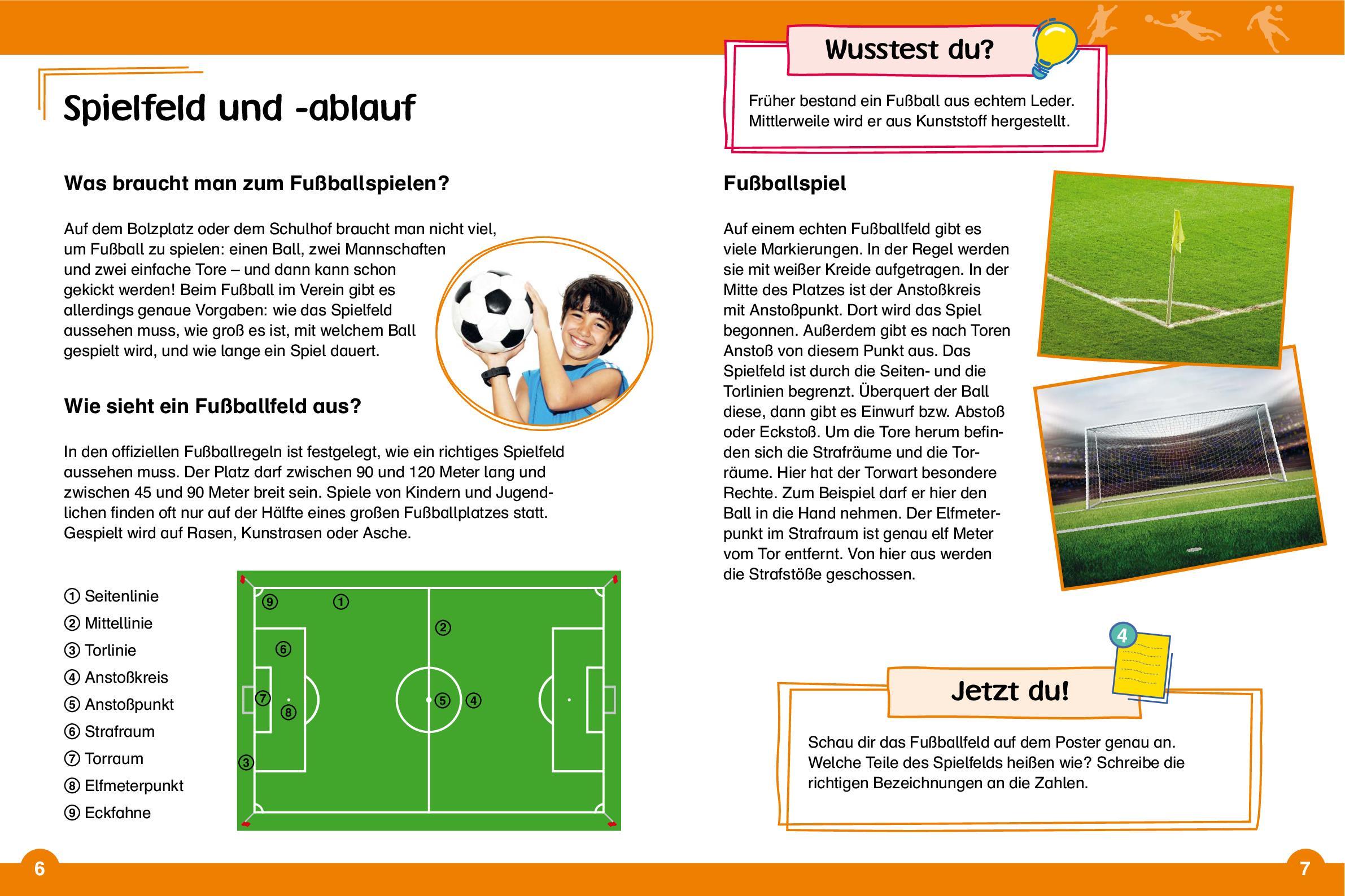 Bild: 9783849946876 | Fußball Mein Wissensbuch | Jonas Kozinowski | Taschenbuch | 36 S.