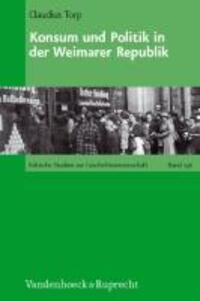 Cover: 9783525357156 | Konsum und Politik in der Weimarer Republik | Claudius Torp | Buch
