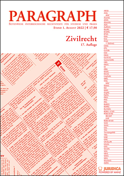Cover: 9783214025991 | Paragraph - Zivilrecht | Andreas Riedler | Buch | Spiralbindung | 2022