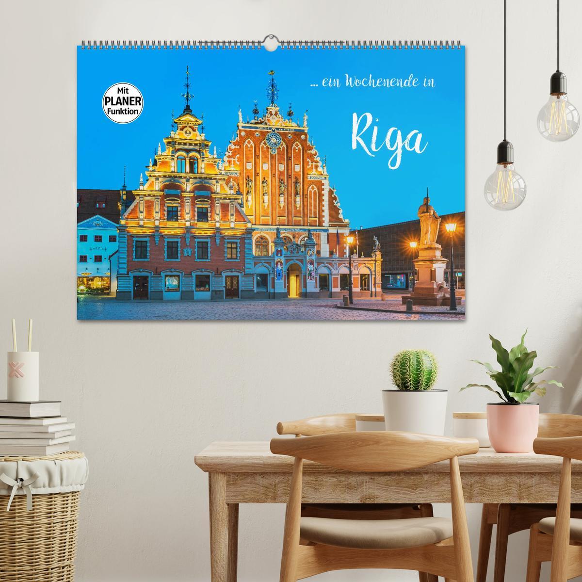 Bild: 9783435427024 | Ein Wochenende in Riga (Wandkalender 2025 DIN A2 quer), CALVENDO...