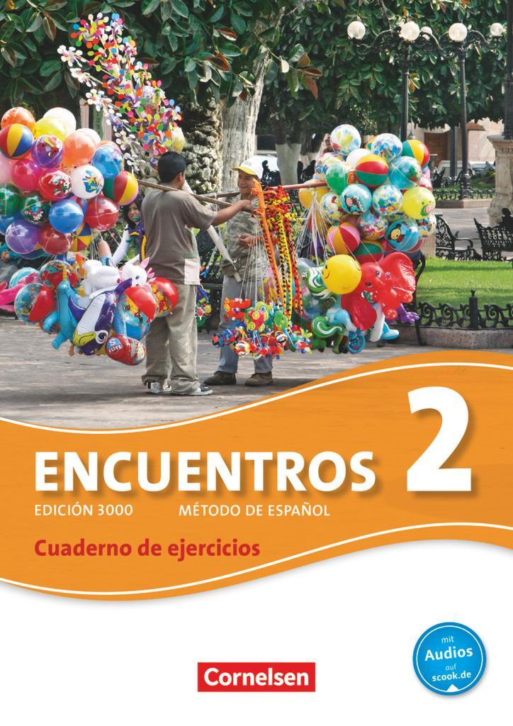 Cover: 9783065203371 | Encuentros 02. Cuaderno de ejercicios mit Audios online | Broschüre