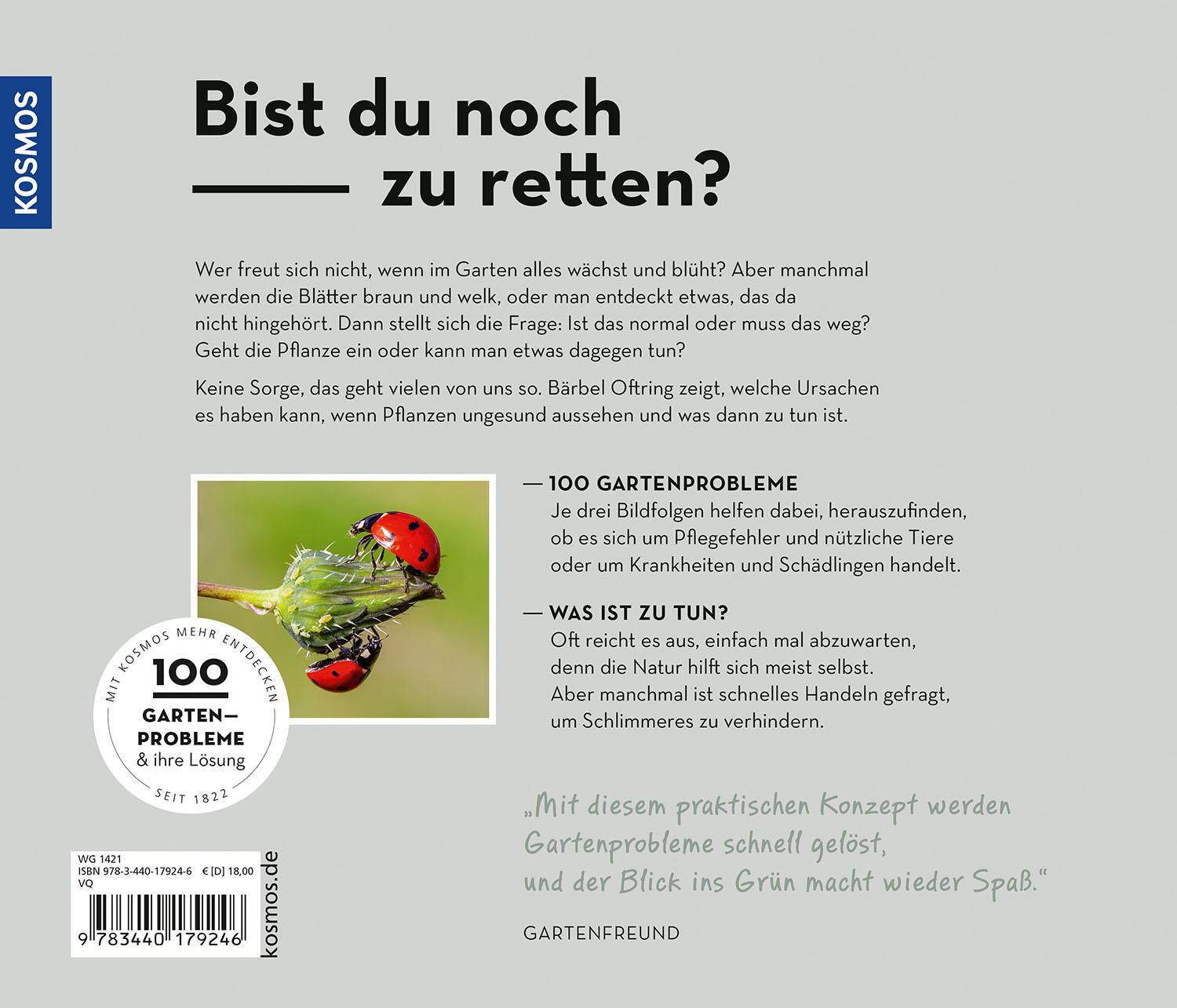 Rückseite: 9783440179246 | Bist du noch zu retten? | Bärbel Oftring | Taschenbuch | 144 S. | 2024