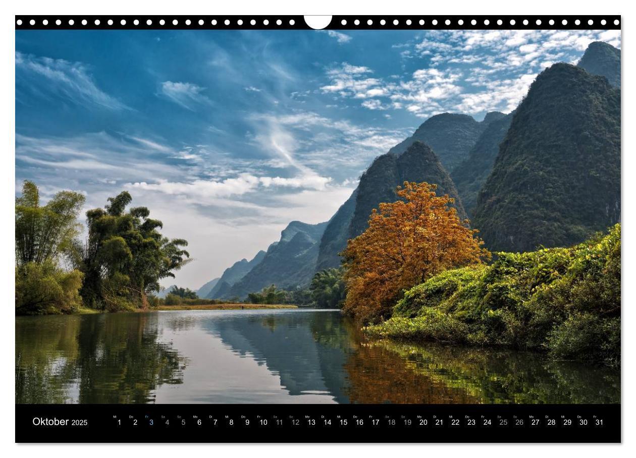 Bild: 9783435627516 | CHINA - Zauberberge am Drachenfluss (Wandkalender 2025 DIN A3...