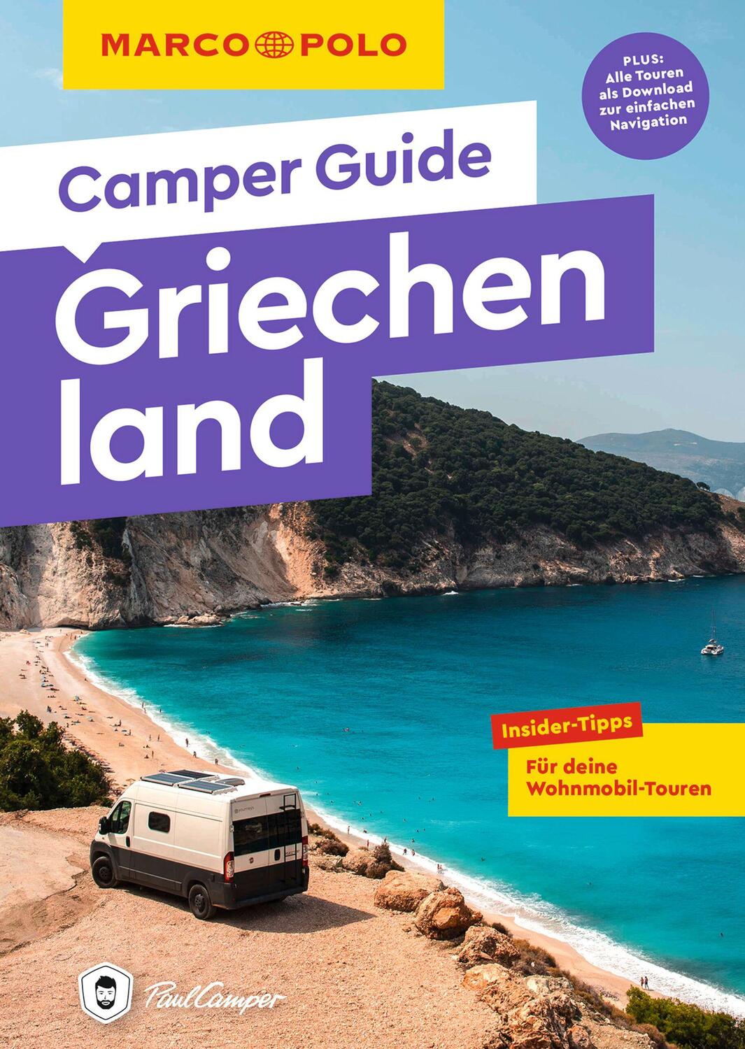 Cover: 9783829717946 | MARCO POLO Camper Guide Griechenland | Laura Lackas (u. a.) | Buch