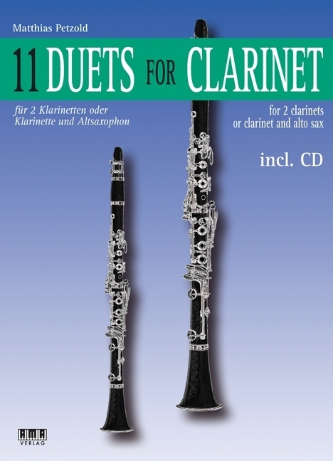 Cover: 9783899221503 | 11 Duets For Clarinet | Matthias Petzold | Taschenbuch | Deutsch