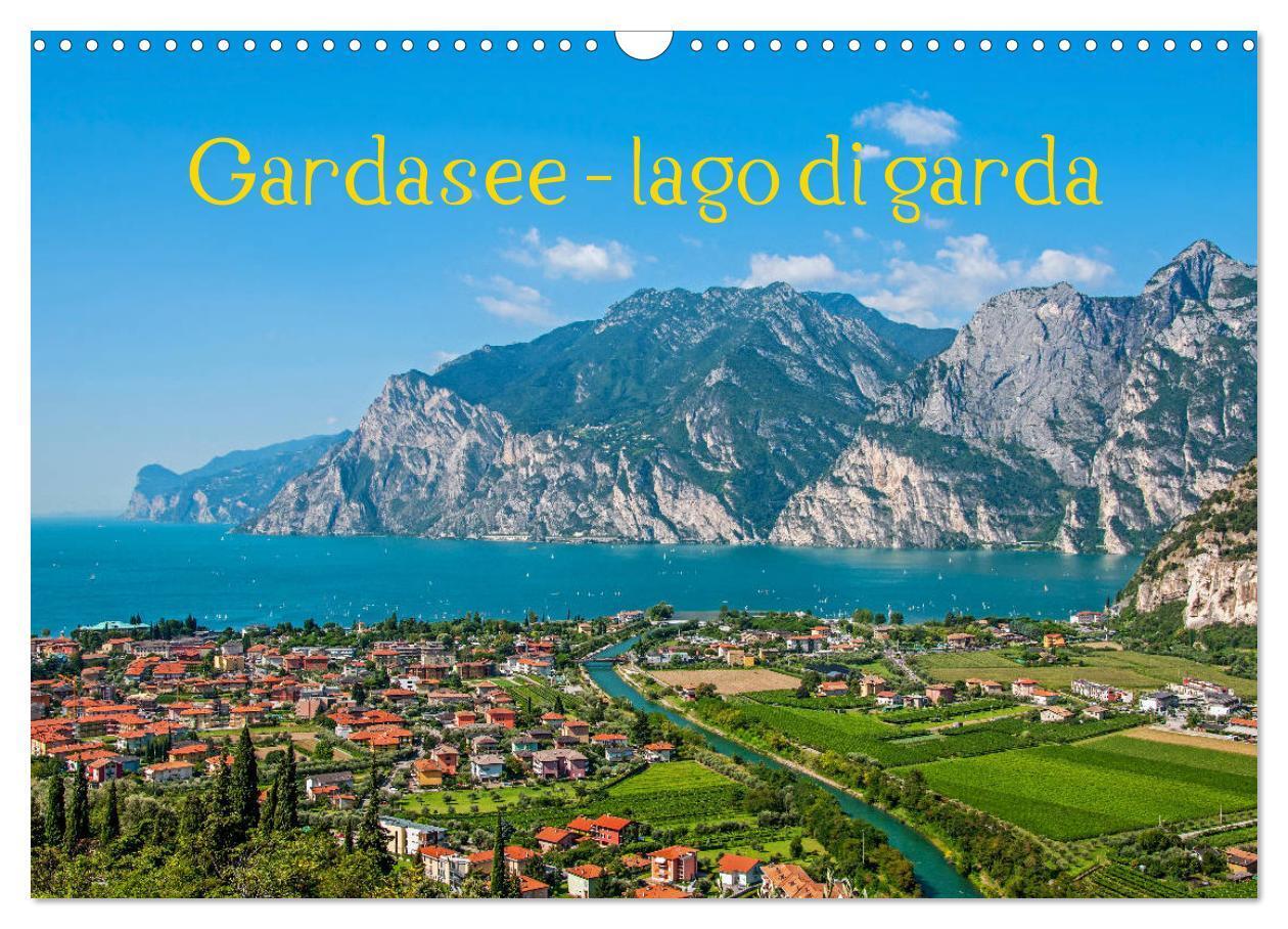 Cover: 9783435656011 | Gardasee - lago di Garda by Sascha Ferrari (Wandkalender 2025 DIN...