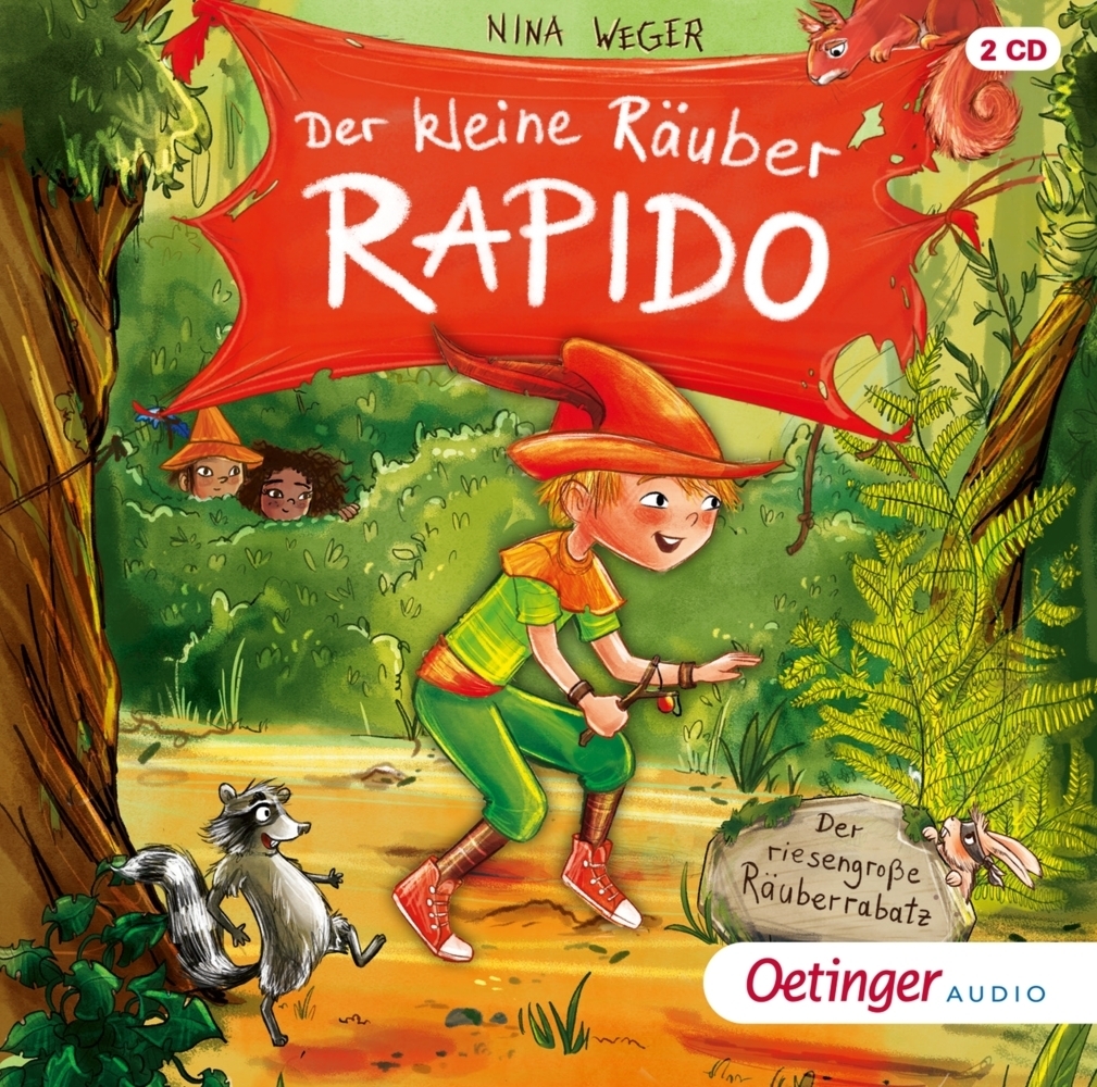 Cover: 9783837311686 | Der kleine Räuber Rapido 1. Der riesengroße Räuberrabatz, 2 Audio-CD