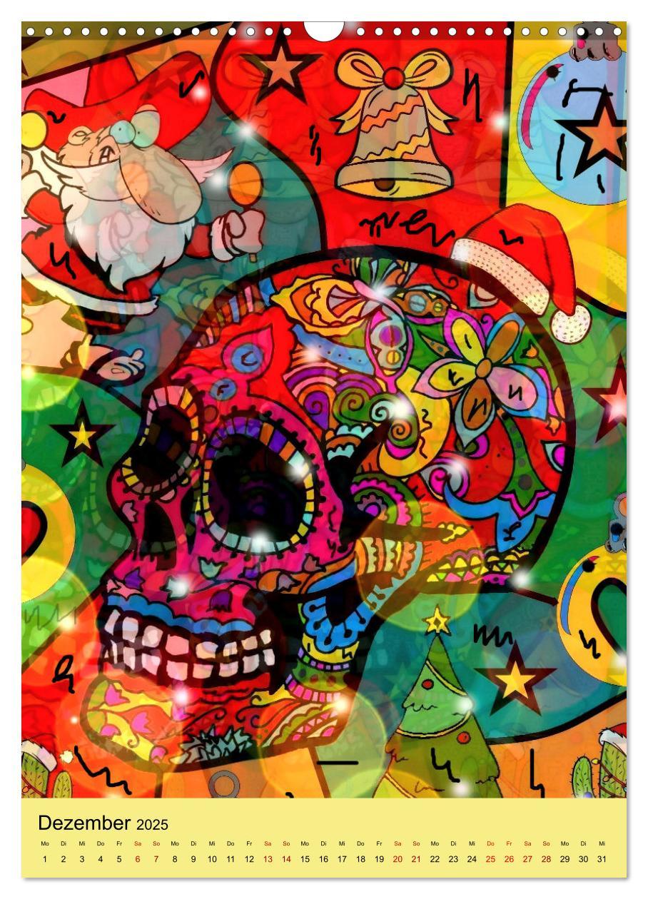 Bild: 9783435885176 | Nico Bielows Dia los Muertos (Wandkalender 2025 DIN A3 hoch),...