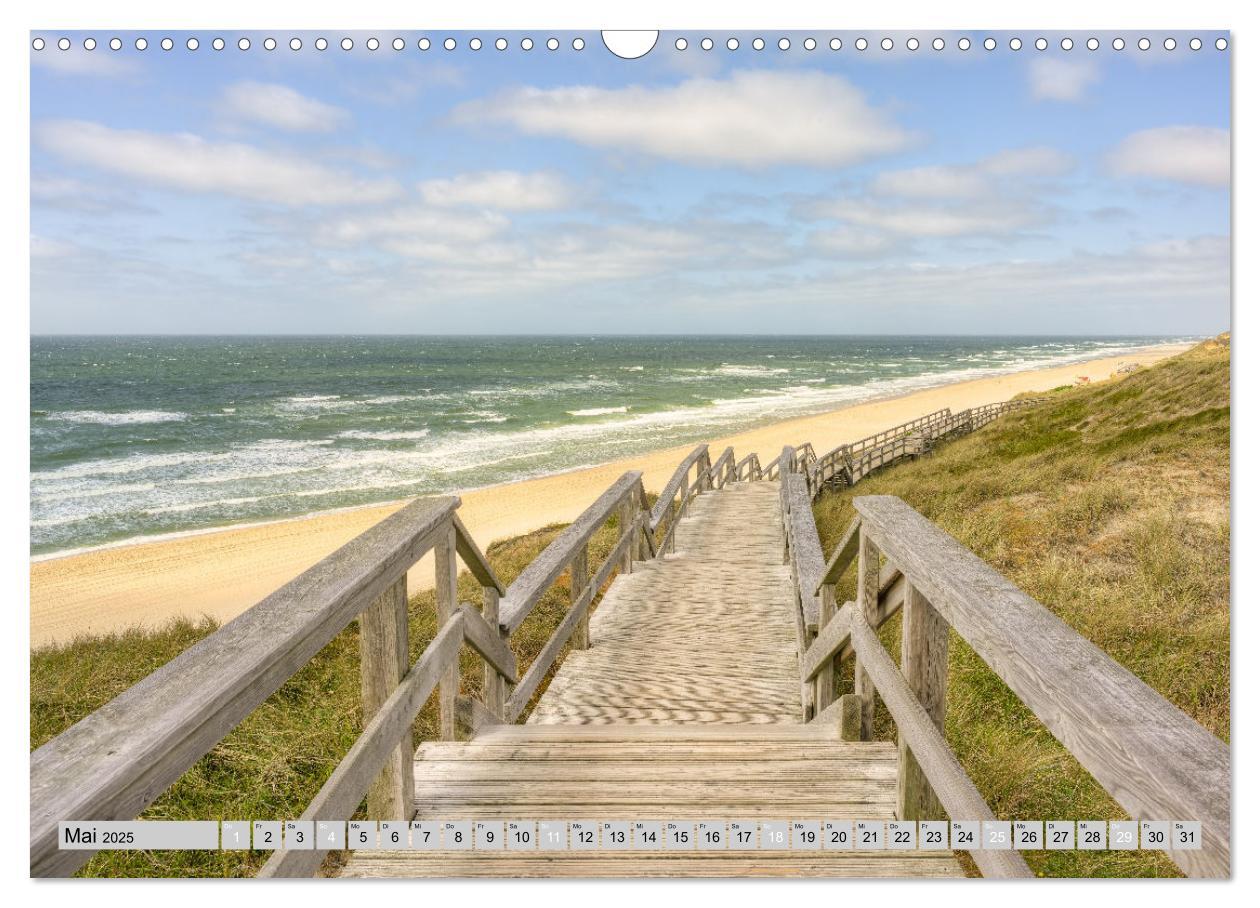 Bild: 9783383828614 | Wunderschönes Sylt - Perle der Nordsee (Wandkalender 2025 DIN A3...