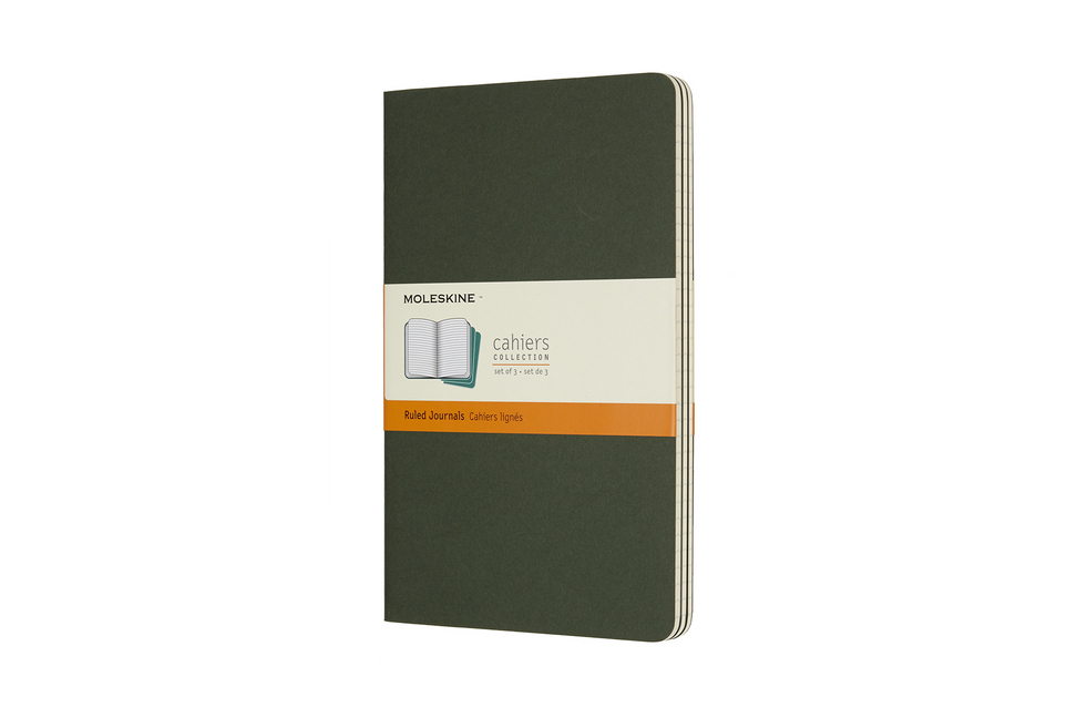 Cover: 8055002855273 | Moleskine Cahier, Large/A5, 3er Set, Liniert, Kartoneinband,...