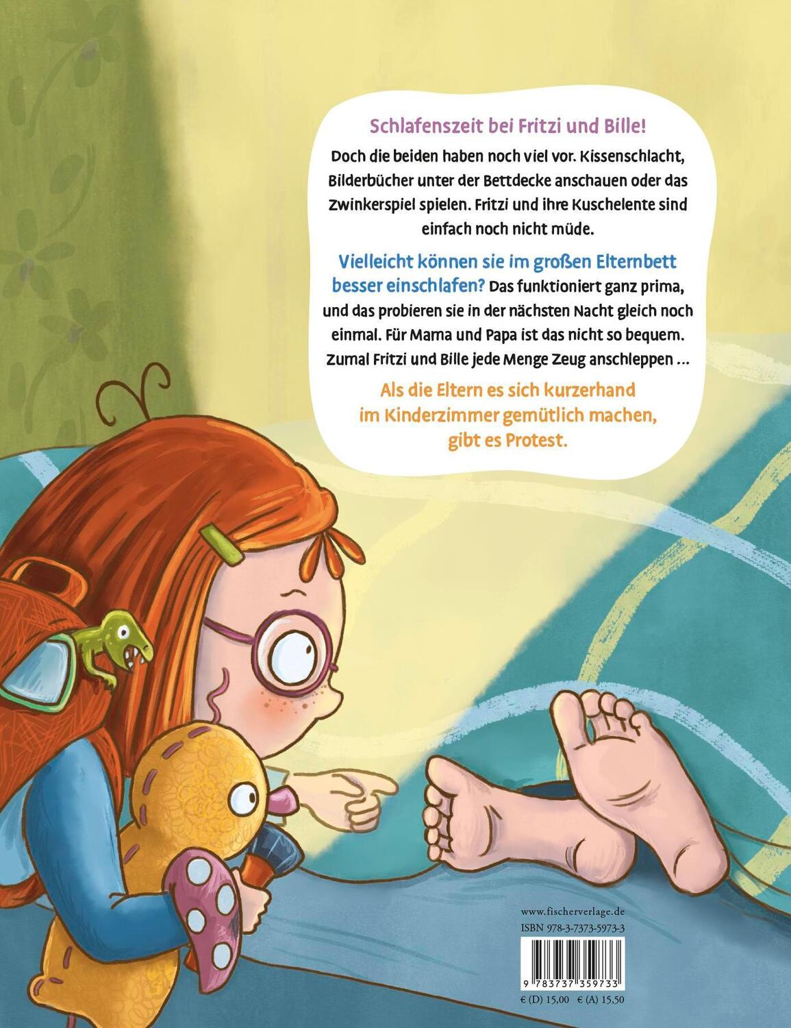 Rückseite: 9783737359733 | Fritzi und Bille - Bloß nicht allein ins Bett | Stefanie Klaßen | Buch