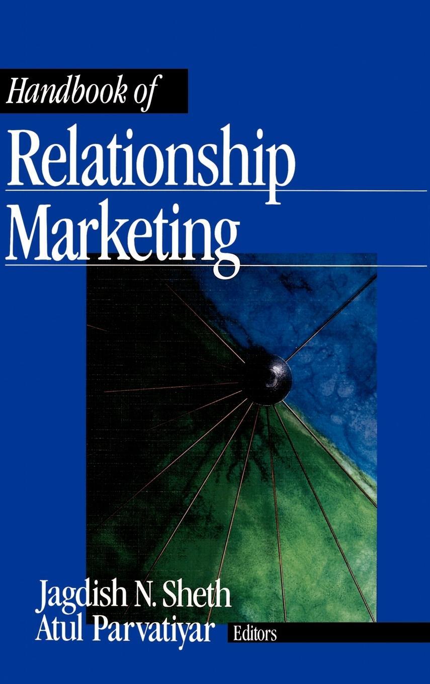 Cover: 9780761918103 | Handbook of Relationship Marketing | Jagdish N. Sheth | Buch | 1999