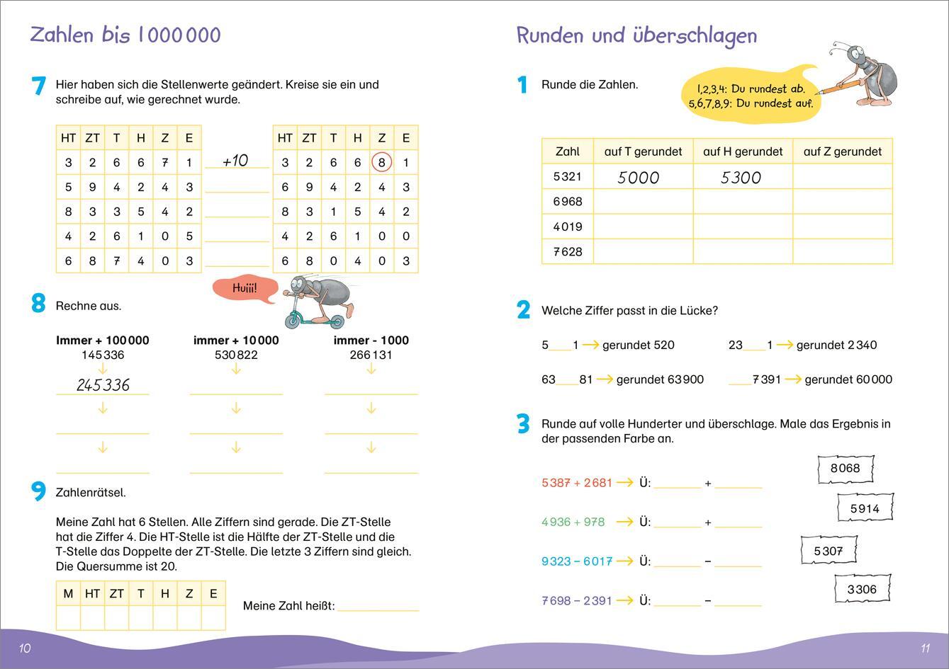 Bild: 9783788624873 | Fit für Mathe 4. Klasse. Mein Übungsheft | Andrea Tonte | Broschüre