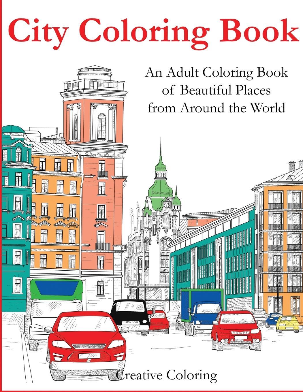 Cover: 9781947243620 | City Coloring Book | Creative Coloring | Taschenbuch | Paperback