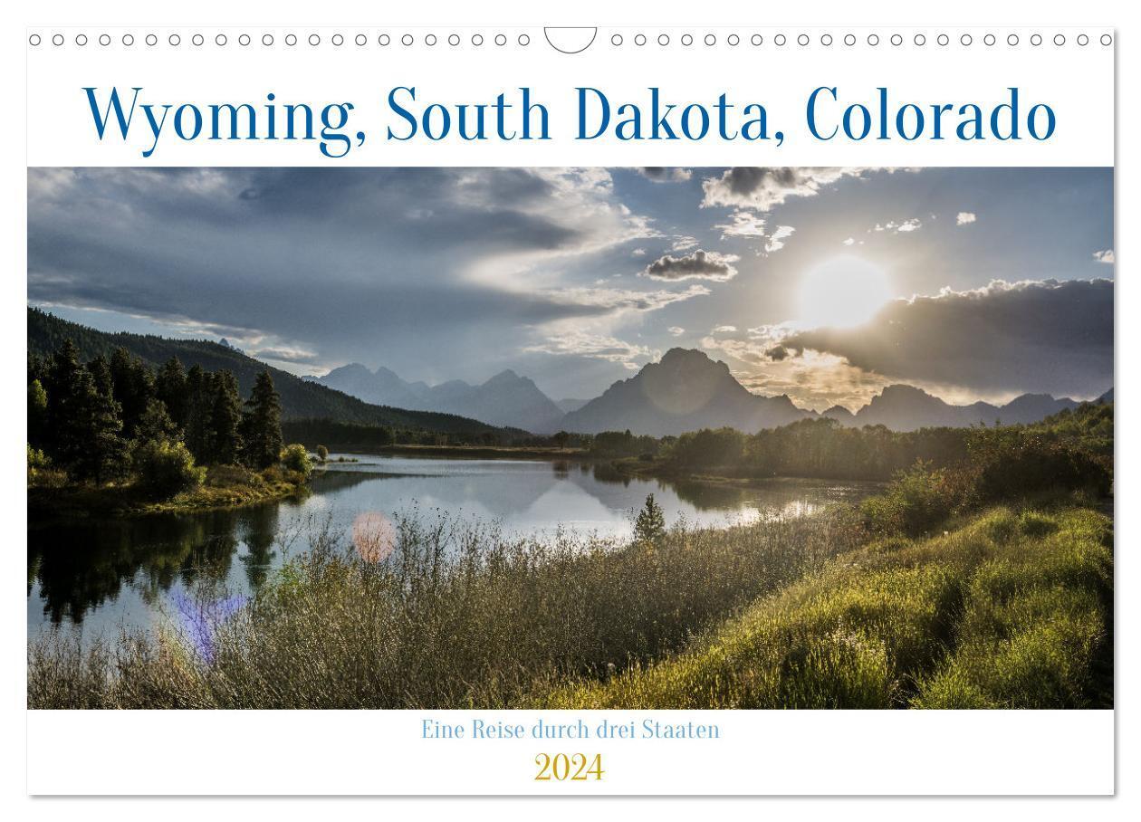 Cover: 9783383748967 | Wyoming, South Dakota Colorado (Wandkalender 2024 DIN A3 quer),...