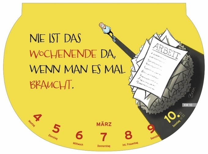Bild: 9783756400096 | Dumme Sprüche Humorkalender 2024. Lustiger Wandkalender mit 52...