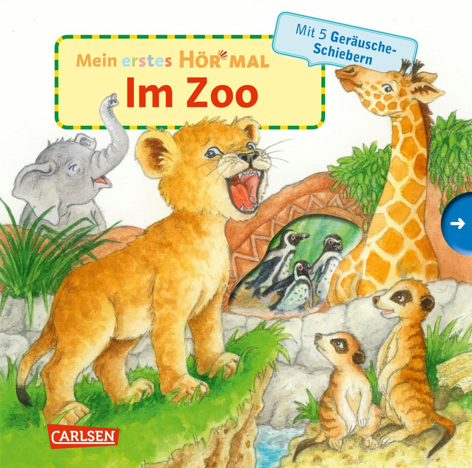Cover: 9783551254757 | Mein erstes Hör mal (Soundbuch ab 1 Jahr): Im Zoo | Kyrima Trapp