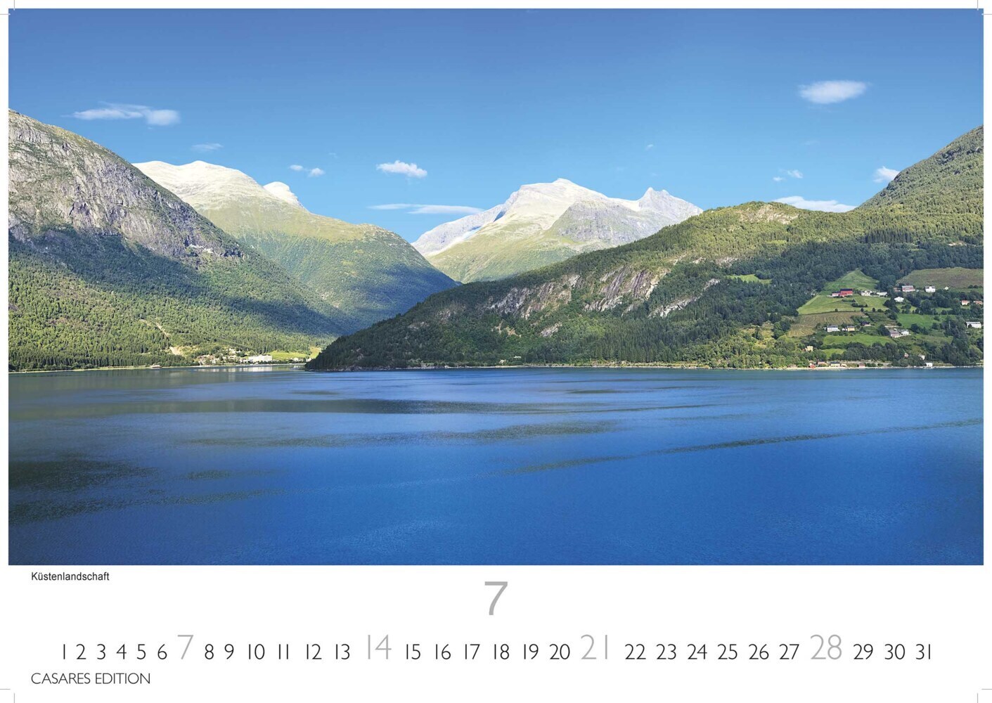 Bild: 9789918620494 | Norwegen 2024 S 24x35cm | Kalender | 14 S. | Deutsch | 2024