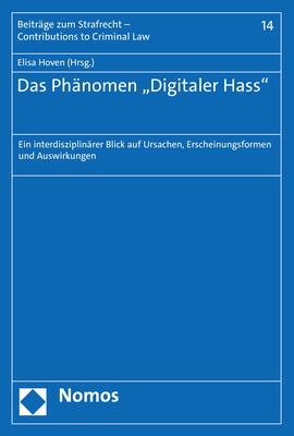 Cover: 9783848786688 | Das Phänomen "Digitaler Hass" | Elisa Hoven | Taschenbuch | 202 S.