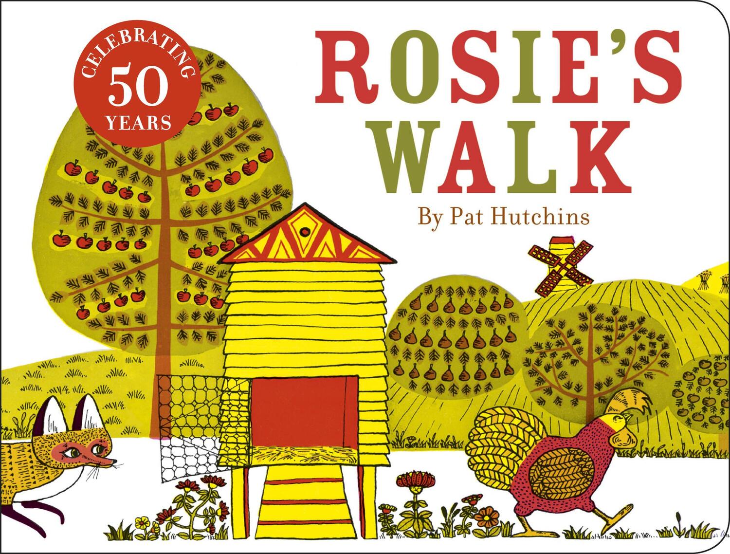 Cover: 9781782300724 | Rosie's Walk | 50th anniversary cased board book edition | Hutchins