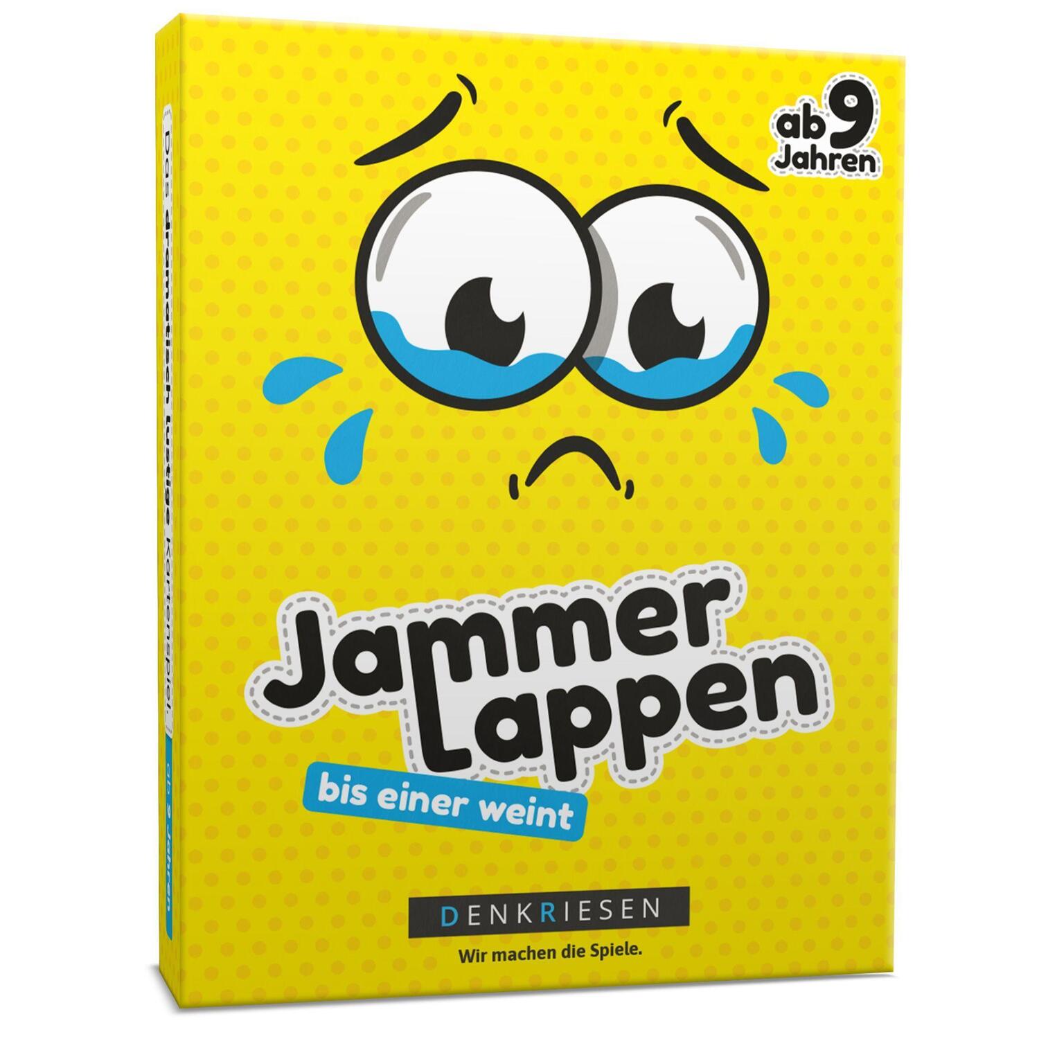 Cover: 4260528091102 | JAMMERLAPPEN® - Das dramatisch lustige Kartenspiel - "bis einer weint"