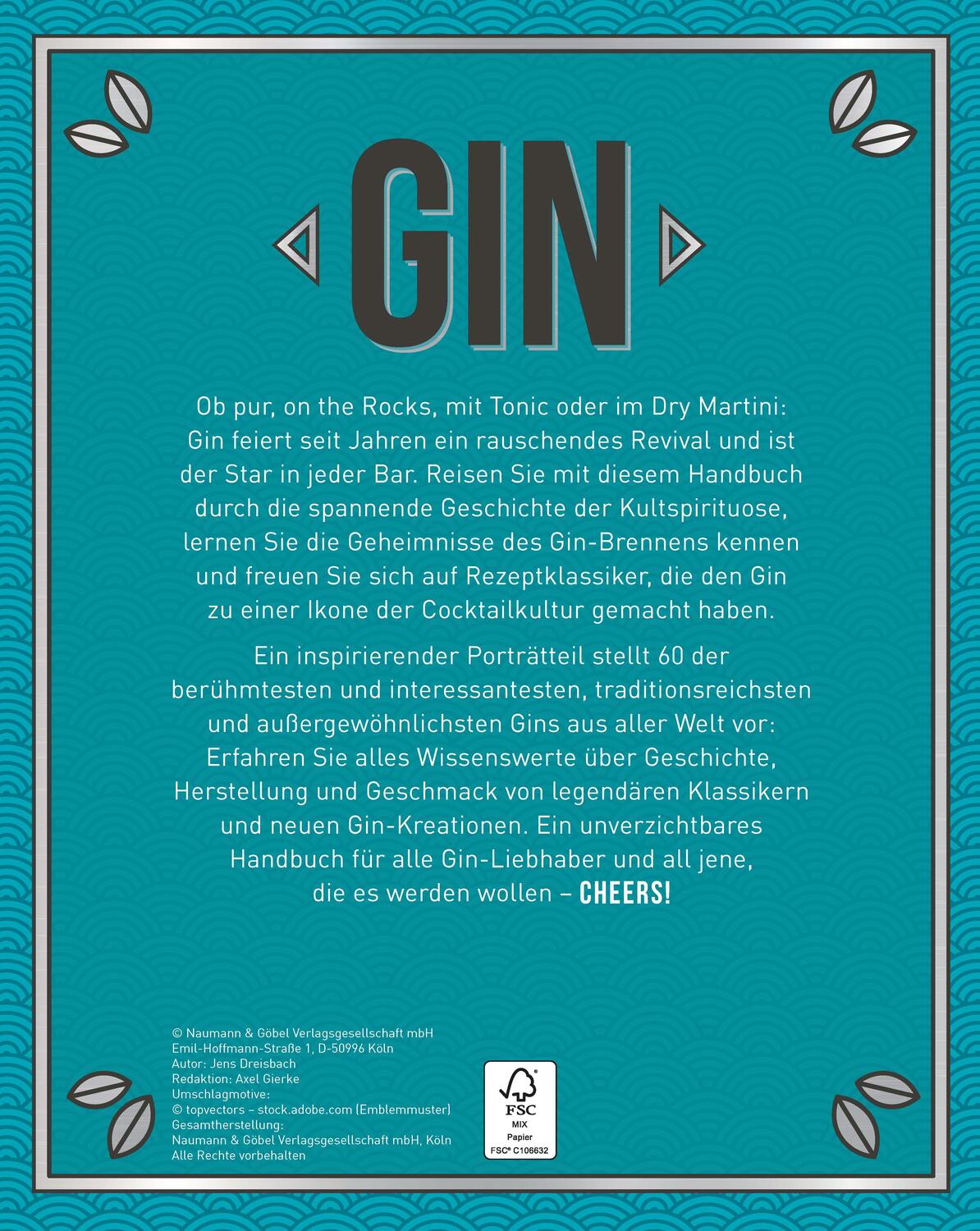 Rückseite: 9783625191018 | Gin | Jens Dreisbach | Taschenbuch | 208 S. | Deutsch | 2022