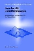 Cover: 9780792368830 | From Local to Global Optimization | A. Migdalas (u. a.) | Buch | xviii