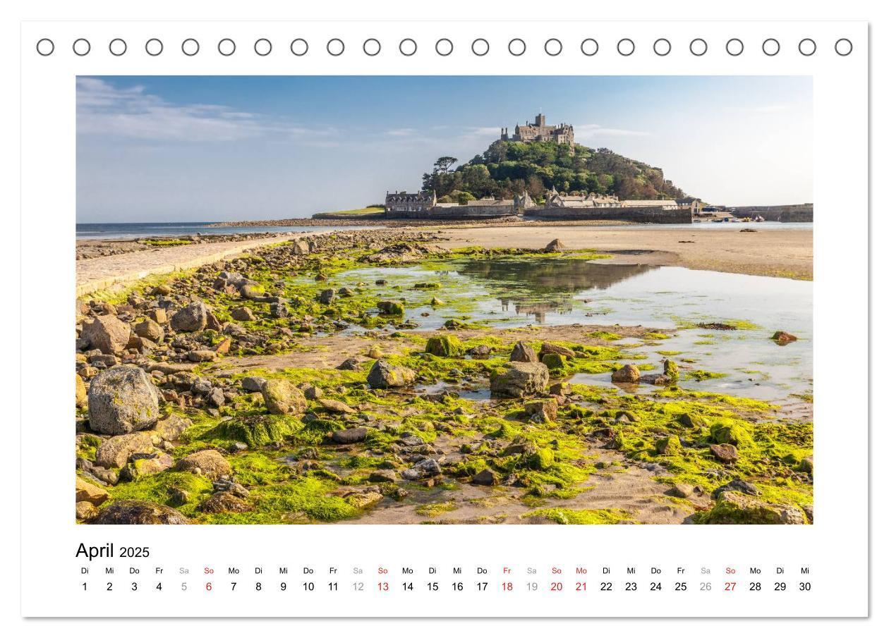 Bild: 9783435673582 | Cornwall - Land zwischen den Meeren (Tischkalender 2025 DIN A5...