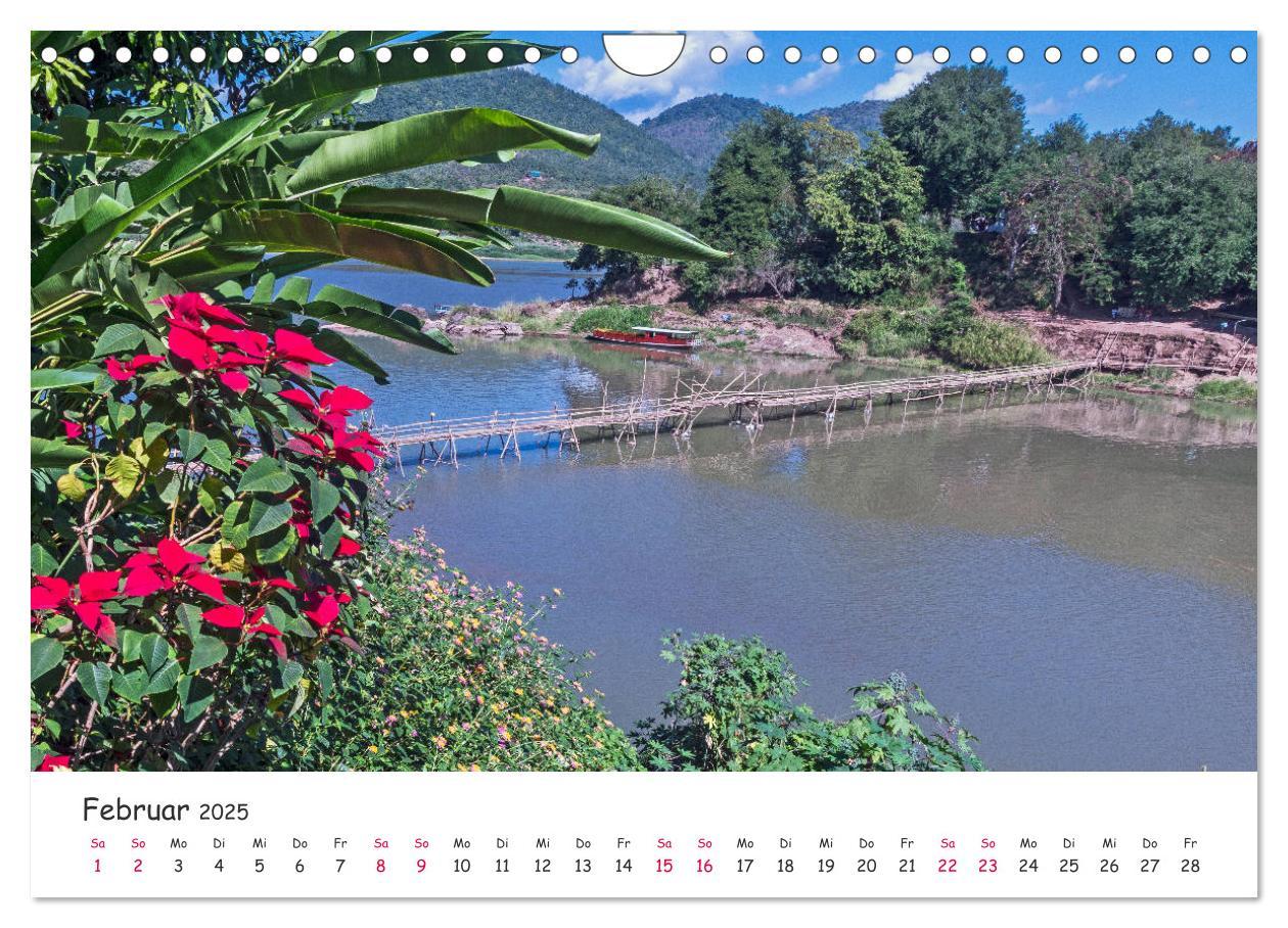 Bild: 9783435140213 | Laos - Im Herzen Indochinas (Wandkalender 2025 DIN A4 quer),...