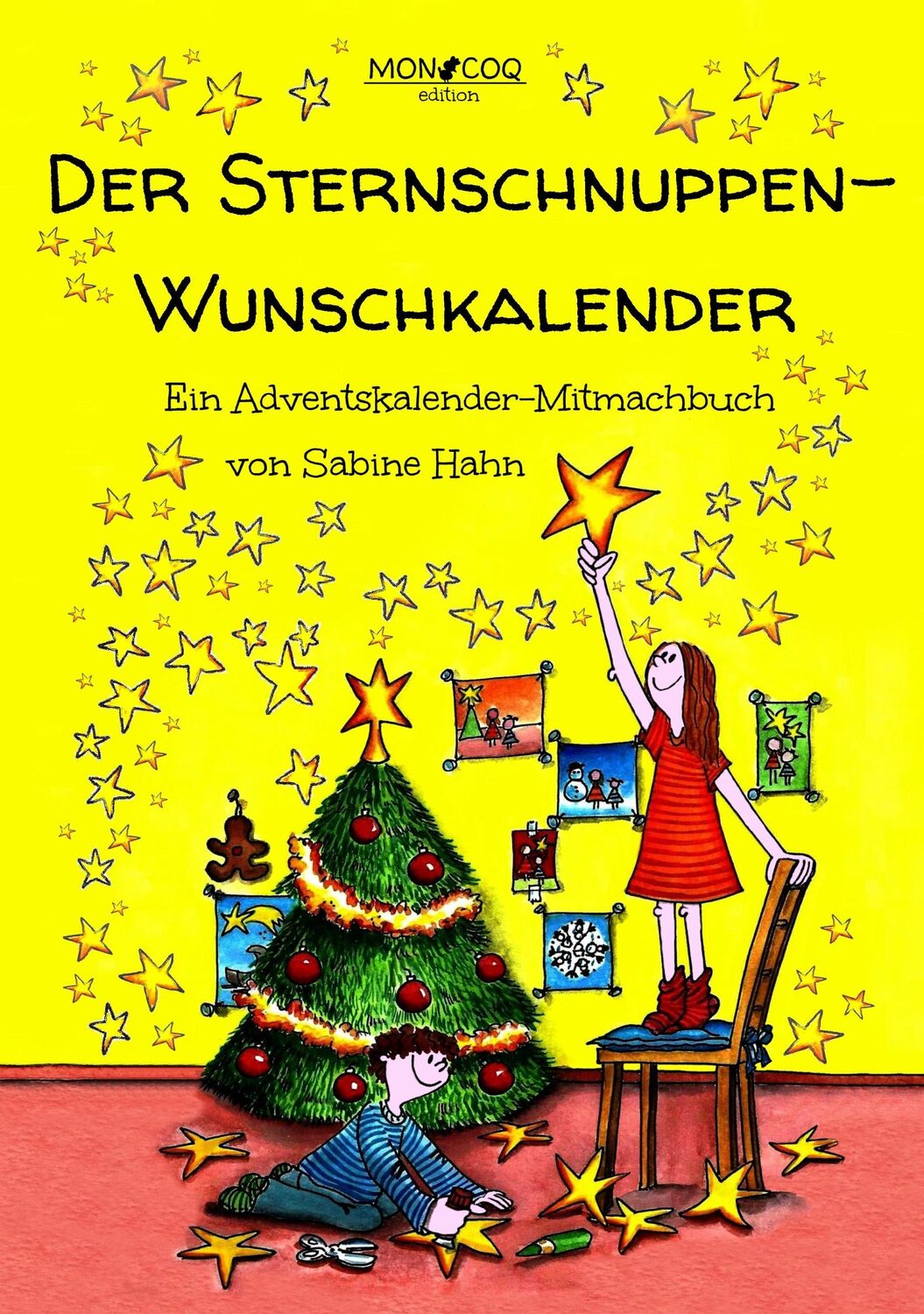 Cover: 9783981797060 | Der Sternschnuppen-Wunschkalender | Ein Adventskalender-Mitmachbuch