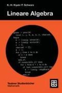 Cover: 9783519023906 | Lineare Algebra | Friedrich Schwarz (u. a.) | Taschenbuch | Paperback