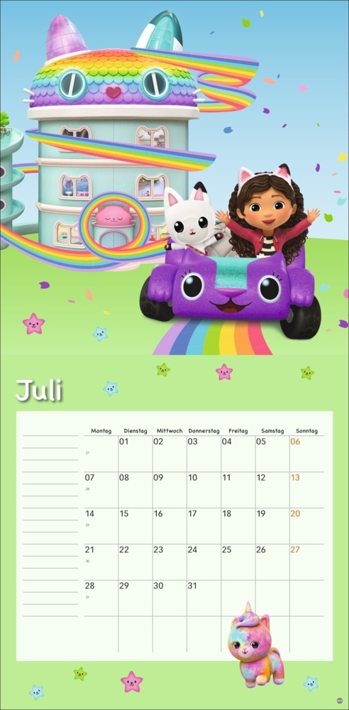 Bild: 9783756409150 | Gabby's Dollhouse Broschurkalender 2025 | Kalender | 28 S. | Deutsch