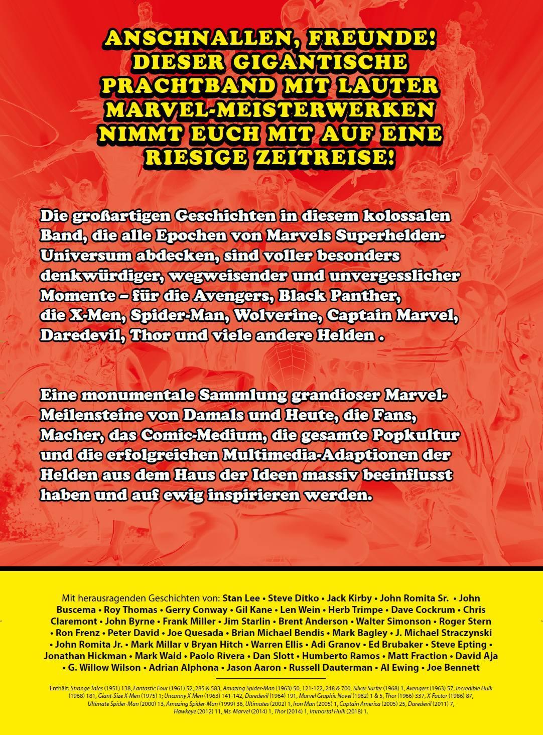 Bild: 9783741613760 | Die besten Marvel-Geschichten aller Zeiten: Marvel Treasury Edition