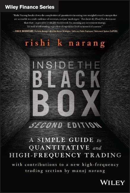 Cover: 9781118362419 | Inside the Black Box | Rishi K. Narang | Buch | Wiley Finance | 336 S.