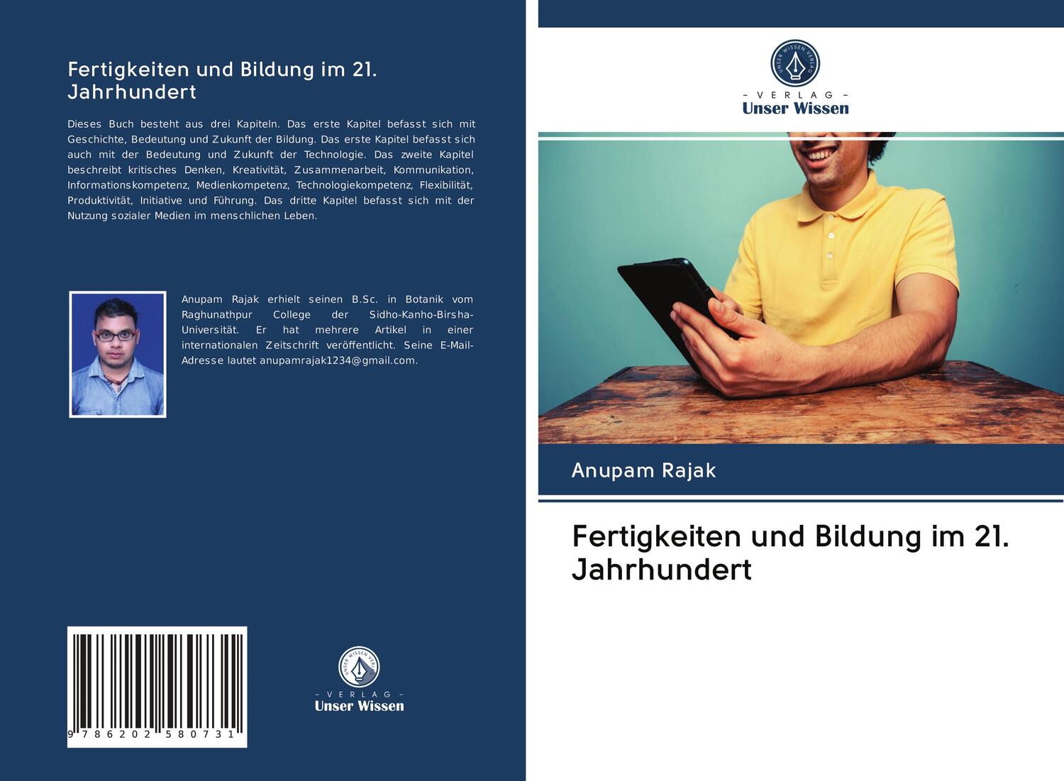 Cover: 9786202580731 | Fertigkeiten und Bildung im 21. Jahrhundert | Anupam Rajak | Buch
