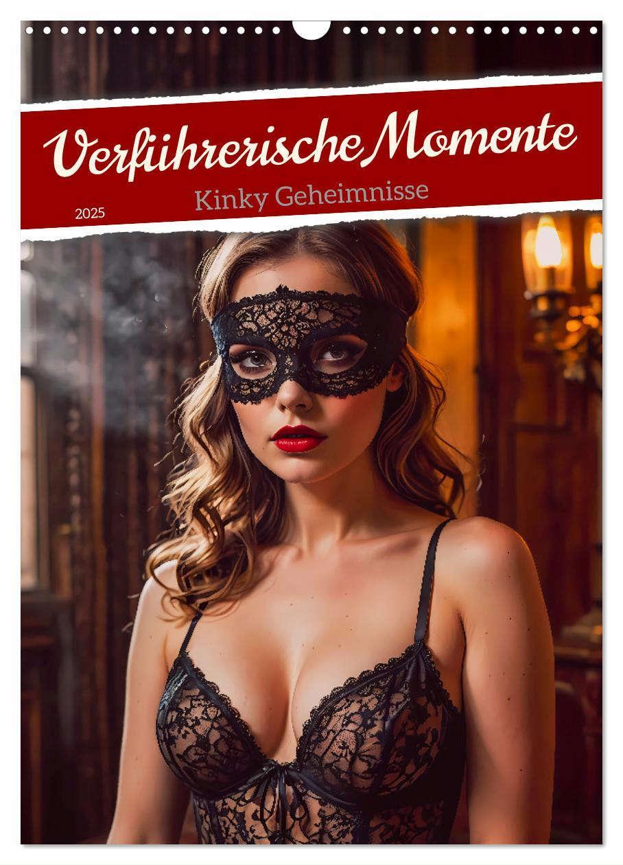 Cover: 9783457176986 | Verführerische Momente - Kinky Geheimnisse (Wandkalender 2025 DIN...