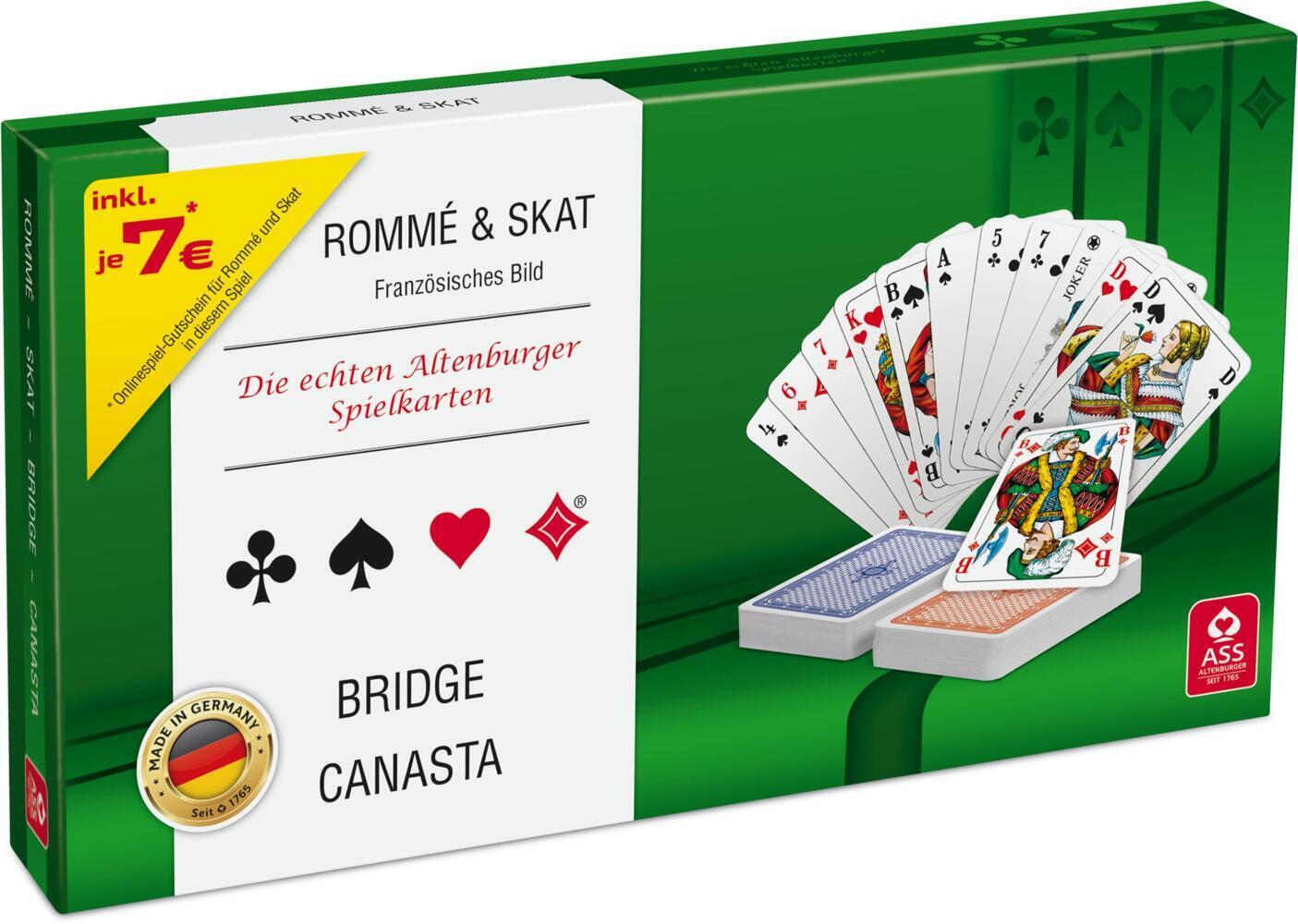 Cover: 4042677701886 | Spielkartenkassette | Skat, Rommé, Bridge, Canaster | Taschenbuch