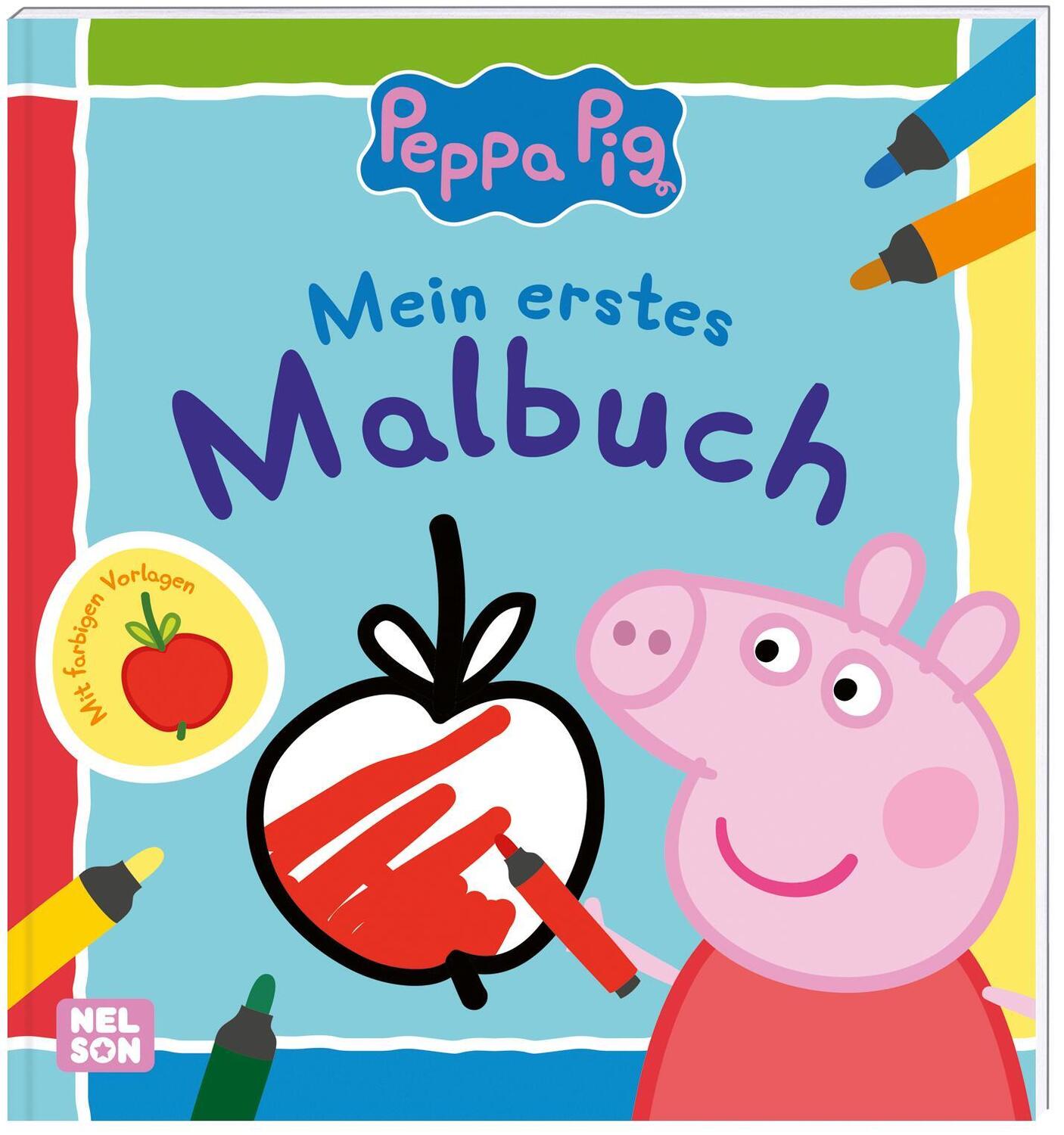 Cover: 9783845122670 | Peppa Wutz Ausmalbilder: Mein erstes Malbuch | Taschenbuch | Peppa Pig