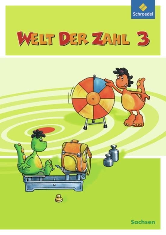 Cover: 9783507044432 | Welt der Zahl 3. Schülerband. Sachsen | Ausgabe 2009 | Taschenbuch
