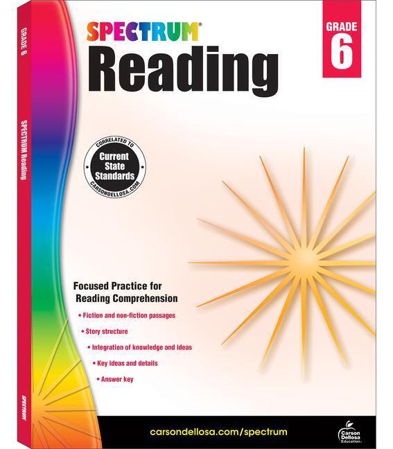 Cover: 9781483812199 | Spectrum Reading Workbook, Grade 6 | Volume 25 | Taschenbuch | 2014