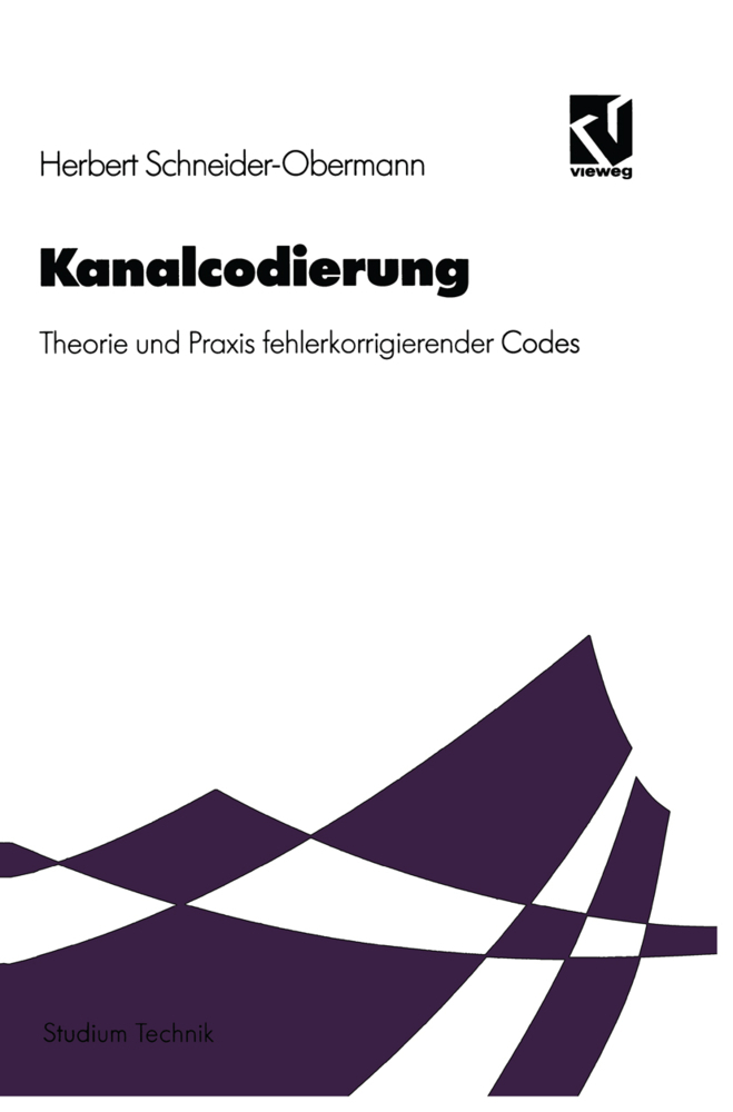 Cover: 9783528031015 | Kanalcodierung | Herbert Schneider-Obermann | Taschenbuch | xii | 1998