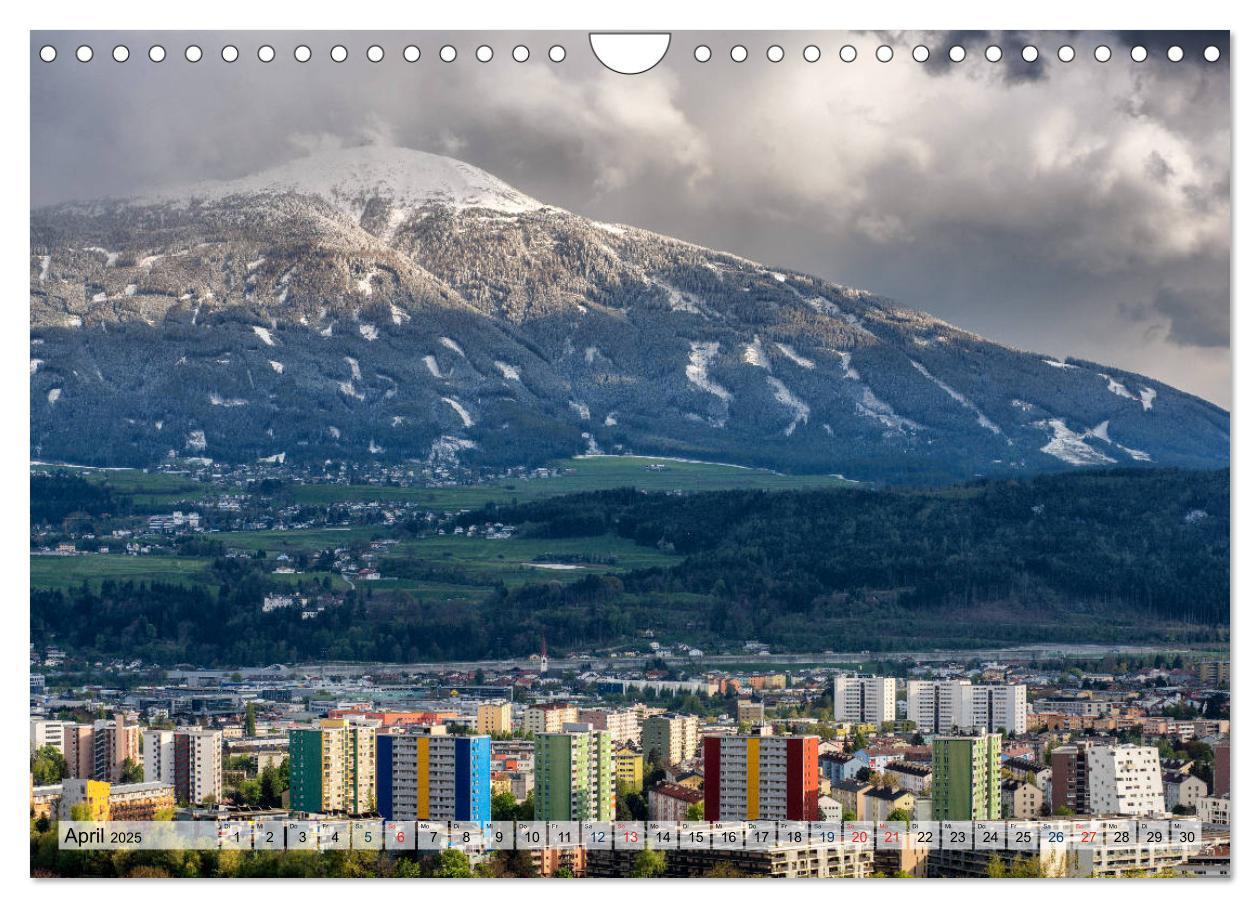 Bild: 9783435189984 | Innsbruck - Hauptstadt der Alpen (Wandkalender 2025 DIN A4 quer),...