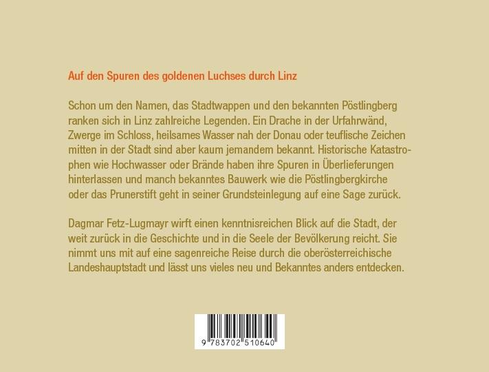 Bild: 9783702510640 | Sagenreiches Linz | Geschichten einer Donaustadt | Dagmar Fetz-Lugmayr